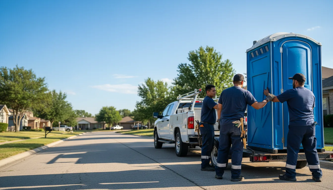 Portable Toilet Rental in Goodwin, AR near me
